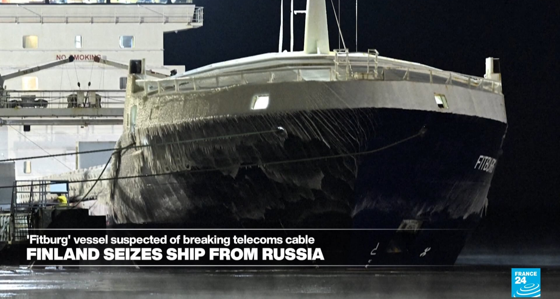 Finland seizes ship from Russia