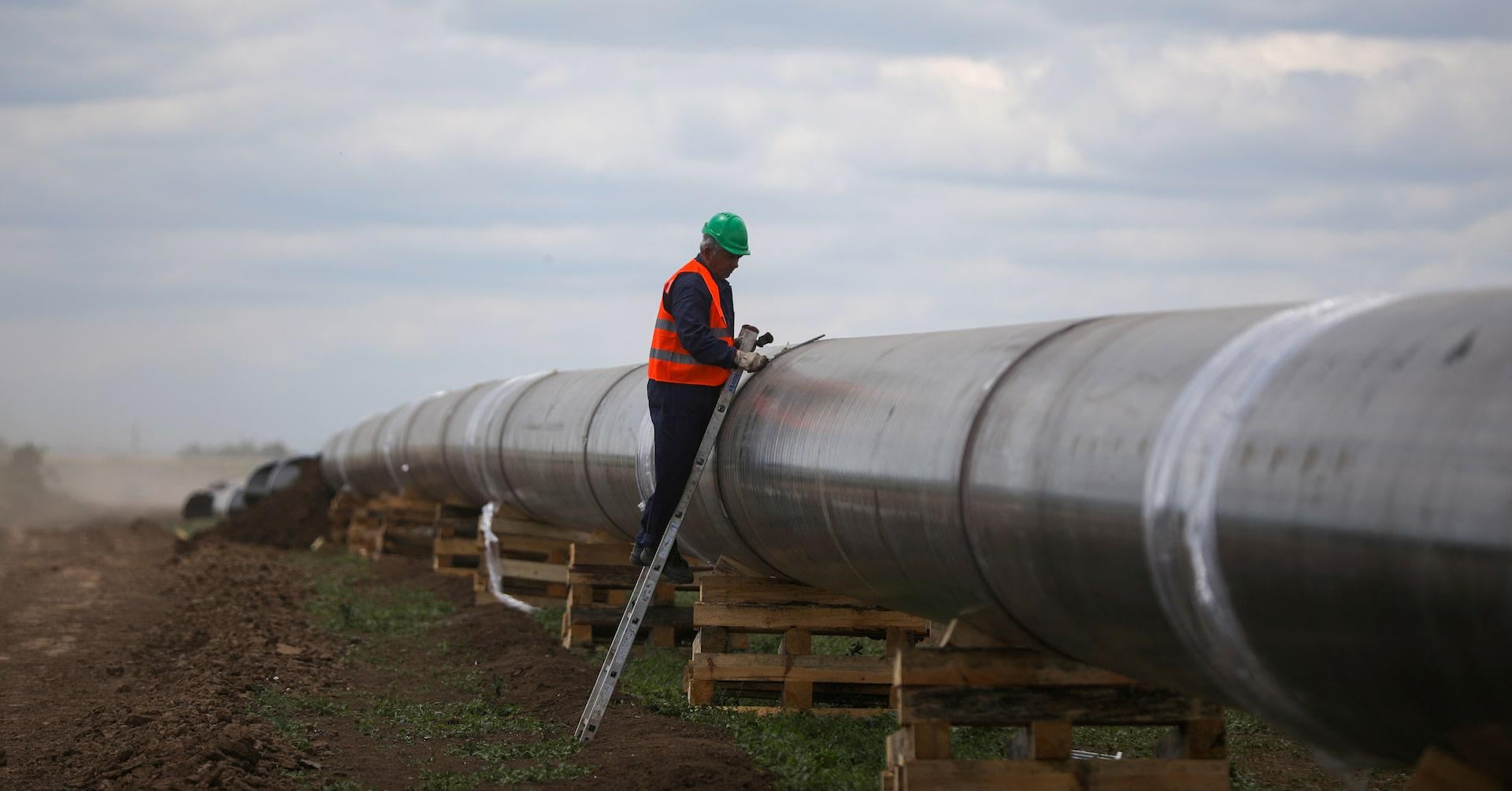 Russia's pipeline gas exports to Europe fall by 44% to the lowest in decades