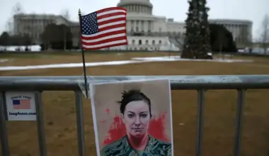 How Trump turned a January 6 death into the politics of ‘protecting women’