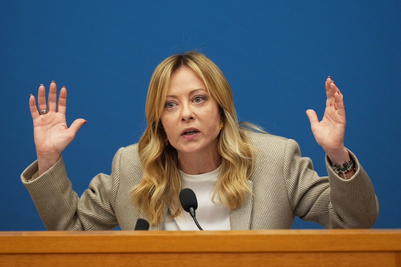 Italy's Meloni rules out US military move on Greenland and urges stronger NATO role in Arctic