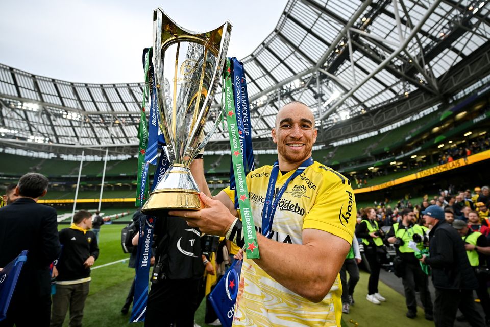 Ultan Dillane won the Champions Cup with La Rochelle in 2023. Photo: Brendan Moran/Sportsfile