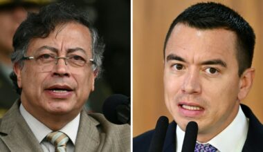 Ecuador's Daniel Noboa fired the first shot in the two countries' trade war last week by slapping 30 percent tariffs on imports from Colombia over Petro's alleged failure to help him fight cartels that ship Colombian cocaine through Ecuadoran ports