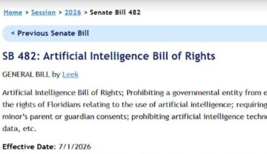 Central Florida senator proposes AI bill to protect kids and data