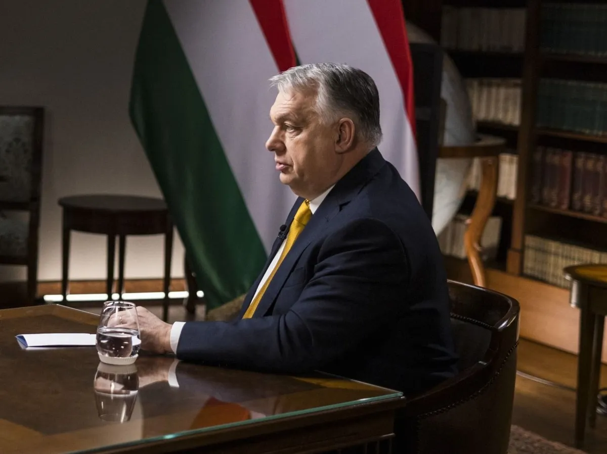 Orbán Viktor évzáró interjút adott az M1 aktuális csatornának, OrbánViktor, 2025.12.31.