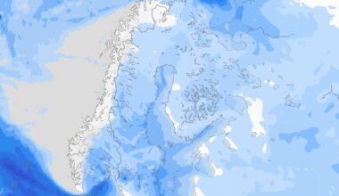 Opptil 30 cm på Sørlandet