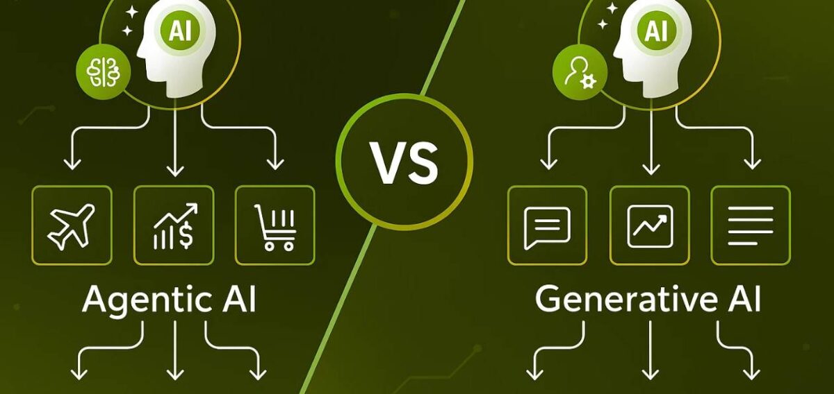 How Does Agentic AI Differ From Generative AI?