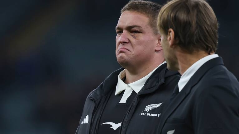 All Blacks prop Ethan de Groot.