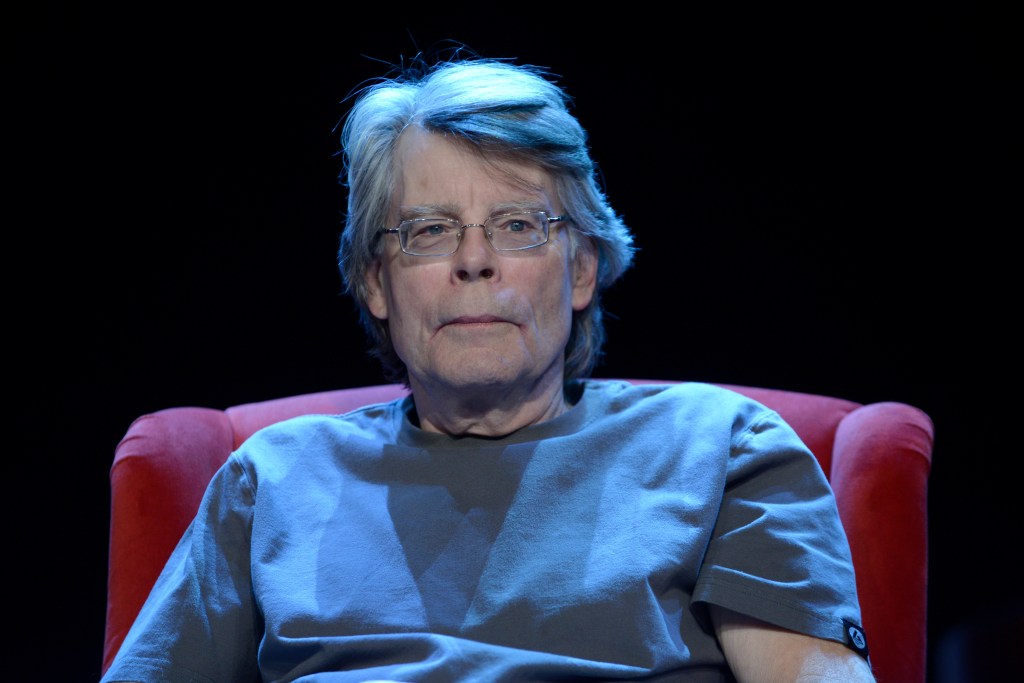 Stephen King poses for a portrait.