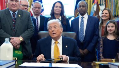 Trump says "killing in Iran is stopping," with "no plan for executions"