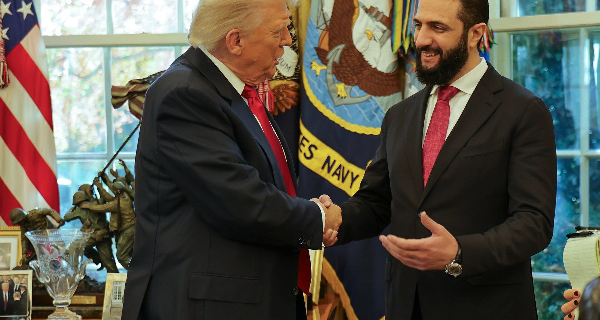 US president praises Syrian leader al-Sharaa after offensive against SDF | Syria's War News