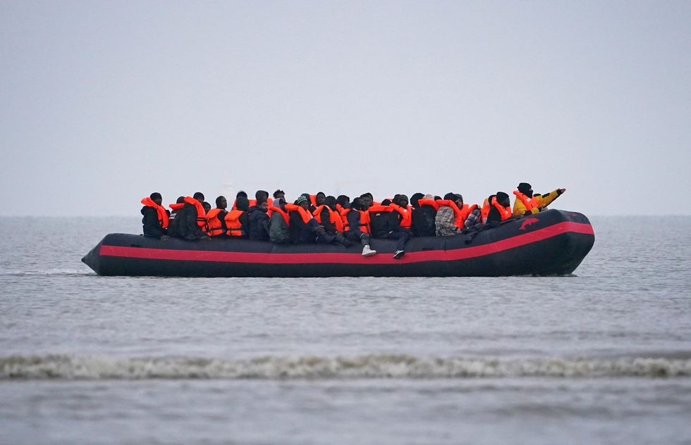 Around three dozen illegal migrants reached the UK just days after it was revealed that 2025's total reached a staggering 41,427