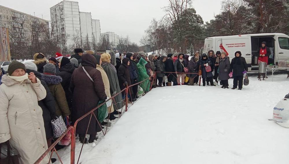 "Warmes Essen ist ein Luxus": Kiew im Ausnahmezustand