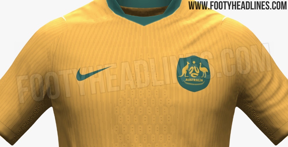 Australia 2026 World Cup Home Kit Leaked