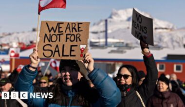 Trump aide Stephen Miller says no-one would fight US over Greenland