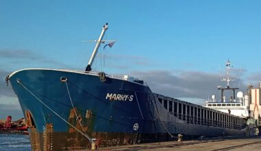 Fire breaks out on ship undergoing repairs in Harlingen, Netherlands