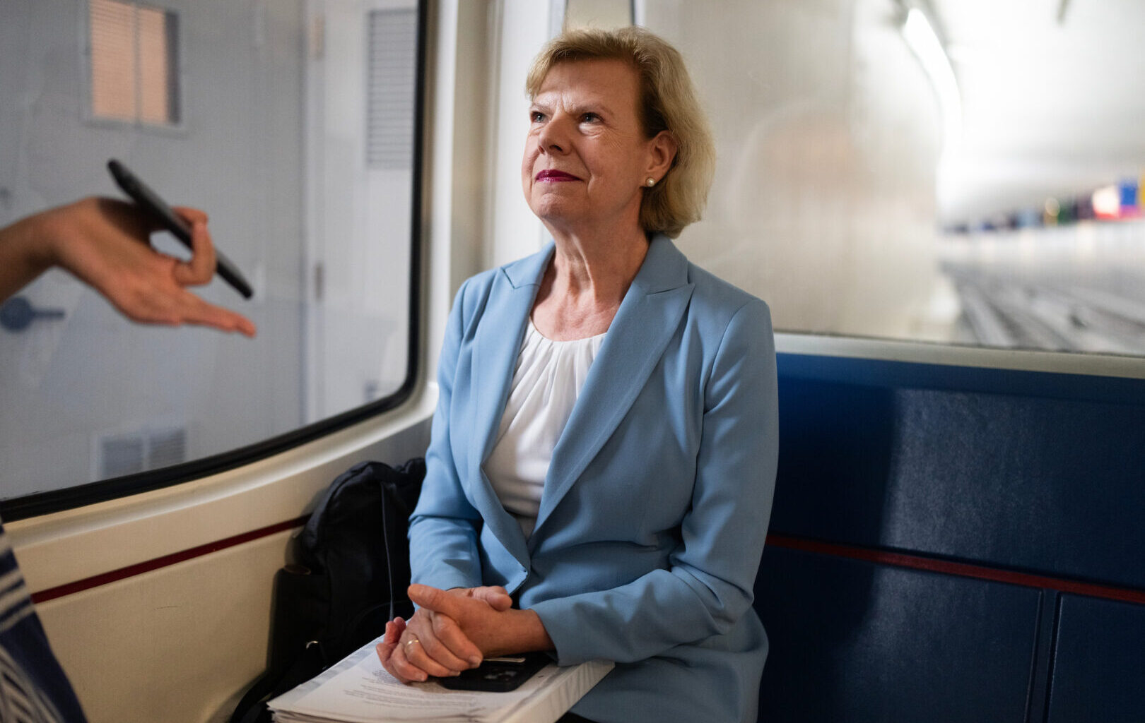 Sen. Tammy Baldwin, D-Wis., said there had been an "intervention" to prevent funding cuts.