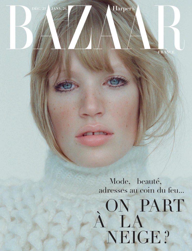 Harper's Bazaar France December 2025/January 2026 : Jacqui Hooper by Drew Vickers 