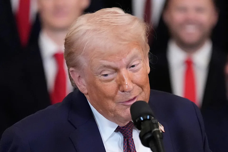 Looks are important to Donald Trump, who regularly points out good looking people in his audiences at rallies and other public events. Conversely he has also described political enemies including former New Jersey Governor Chris Christie and Illinois Governor JB Pritzker as a ‘fat pig’ and a ‘big, fat slob,’ respectively. (AP)