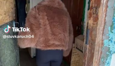 A Ukrainian lady traveled 600 km to spend some time with with her husband on their anniversary day