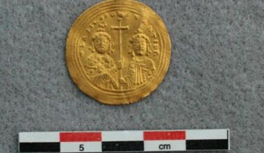Byzantine Gold Coin Norway