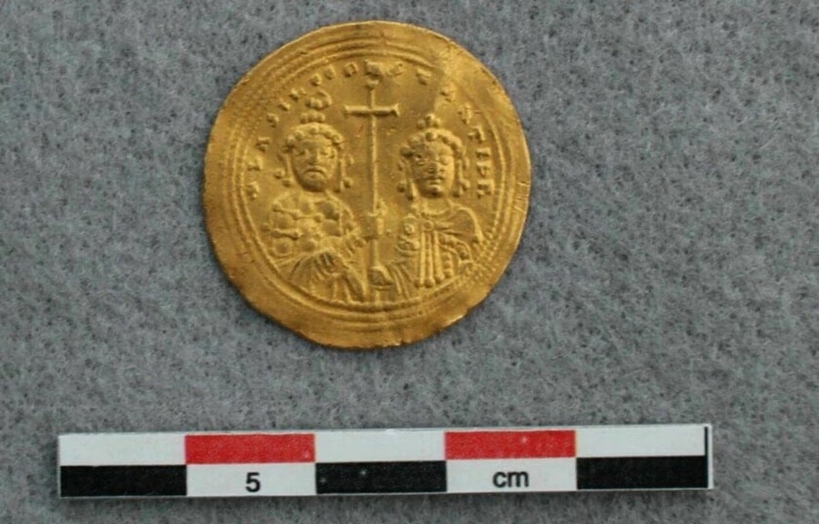 Byzantine Gold Coin Norway