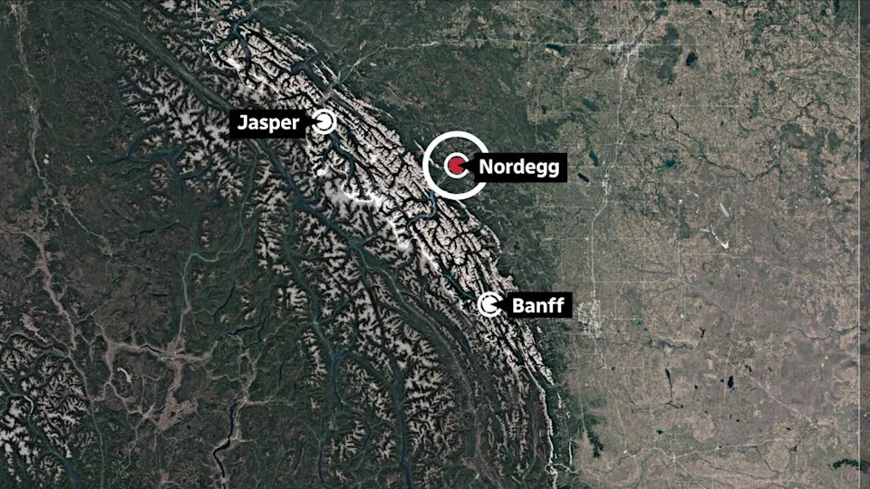 Tourism expert Joe Pavelka notes that Nordegg is nestled right in between Jasper and Banff.