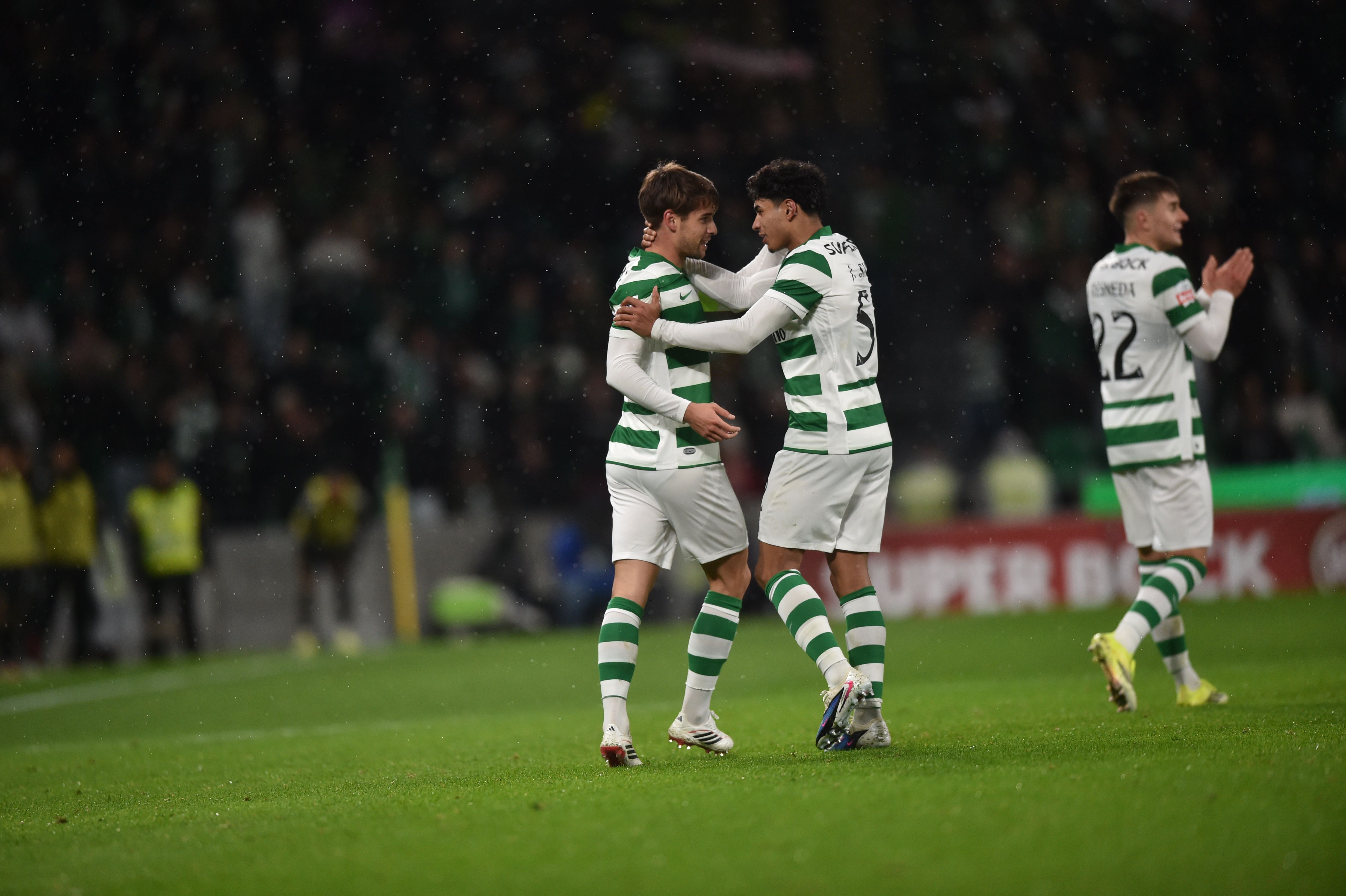 Simões com Bragança - Foto: Miguel Nunes