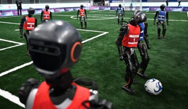 China robot sports craze...