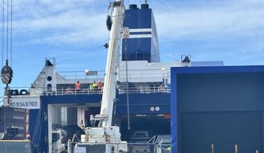 Passengers disembark after ferry stranded overnight in Wellington