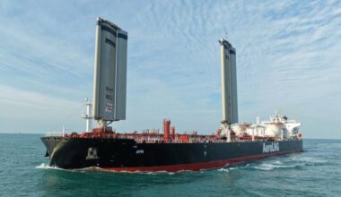 Union Maritime Takes Delivery Of LNG And Wind-Powered