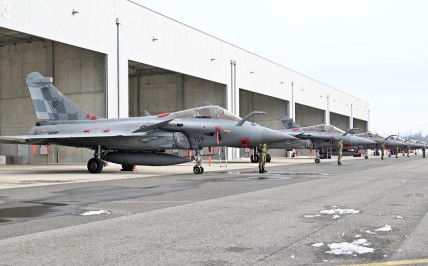 Croatia assumes full responsibility for national airspace protection with Rafale fighters under NATO IAMD