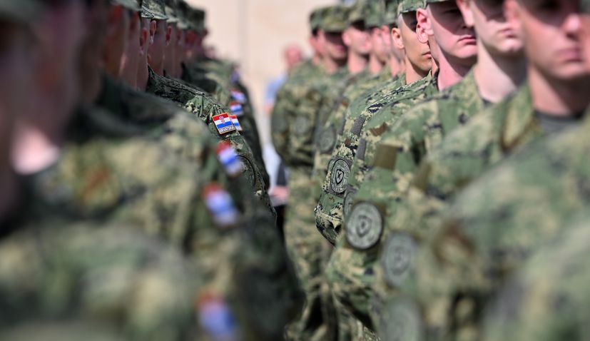 Croatia soldiers and sailors