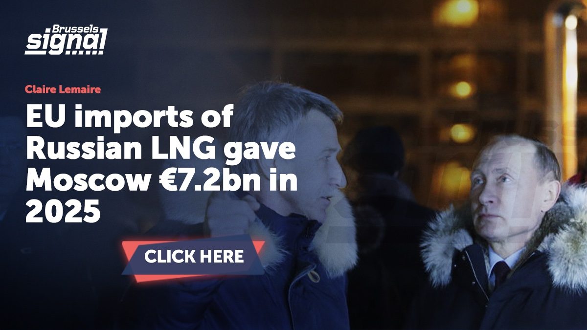 EU imports of Russian LNG gave Moscow €7.2bn in 2025