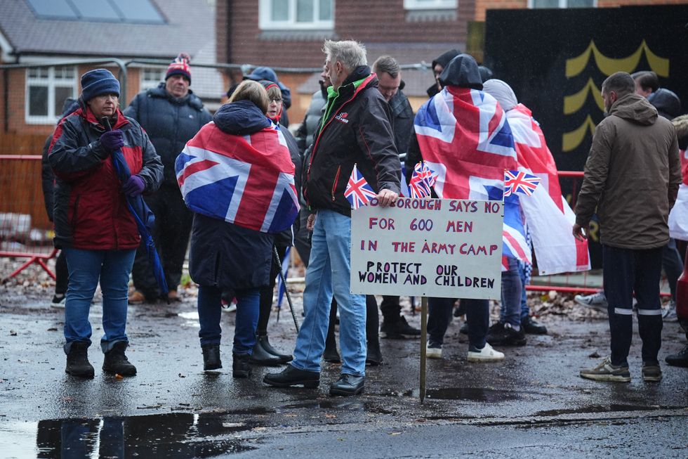 Crowborough protests