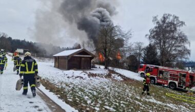 Brandeinstatz in Frankenburg - BFKDO Vöcklabruck