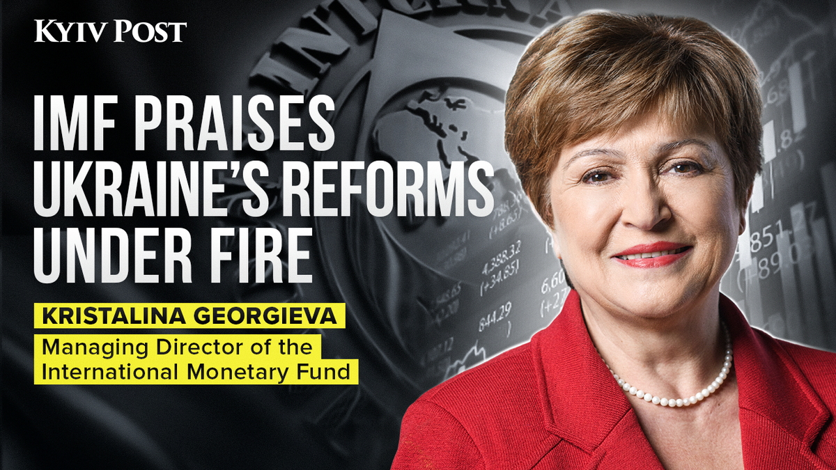 IMF Chief on Ukraine’s Economy Under War