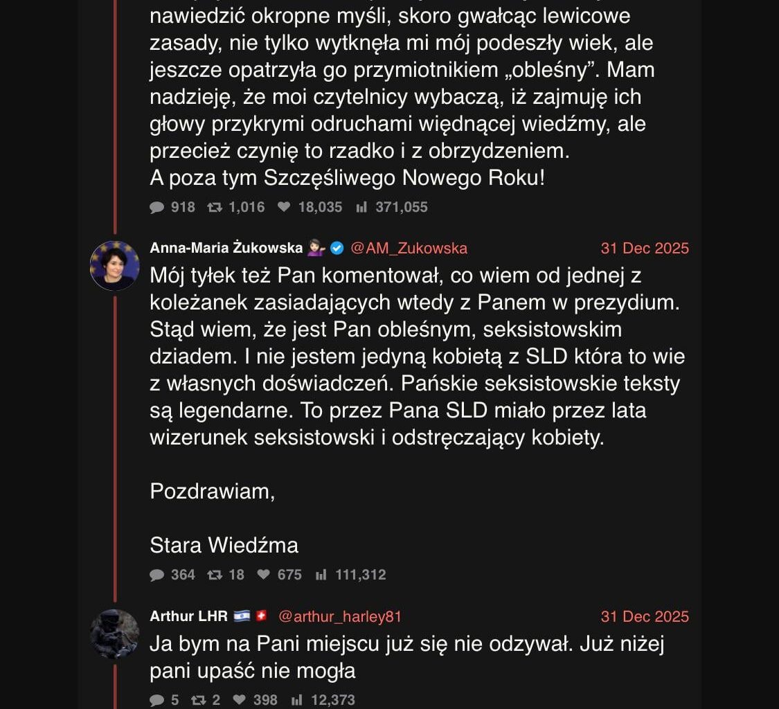 U Żukowskiej stabilnie w nowy rok