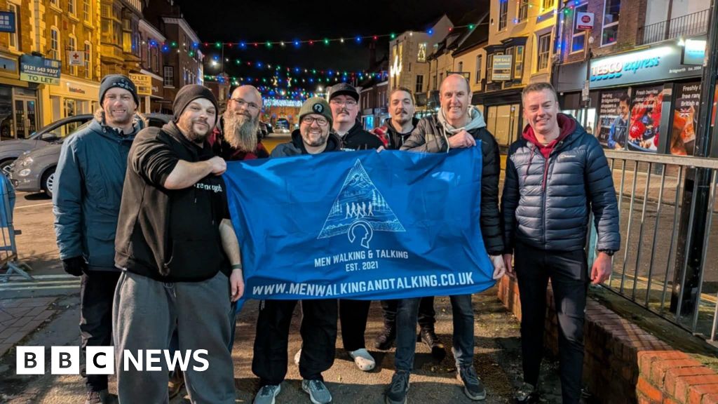 The mental health walks thousands of men are joining