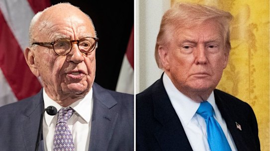 Trump and Murdoch. Best frenemies forever.