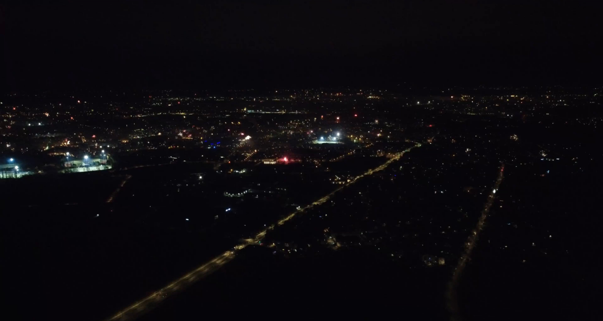 Strasbourg vu du ciel à nouvel an 🎇🎆🧨