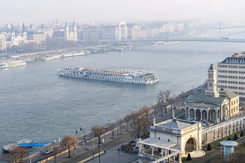 Danube cruise ship runs aground in Hungary, stranding passengers over New Year