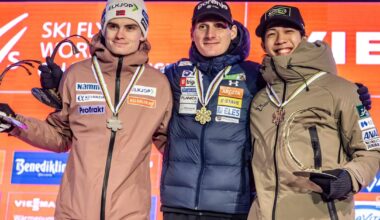 Domen Prevc slavil, Norvežan medtem začel preklinjati v TV prenosu