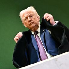 Donald Trump à Davos (Suisse) le 22 janvier 2026.