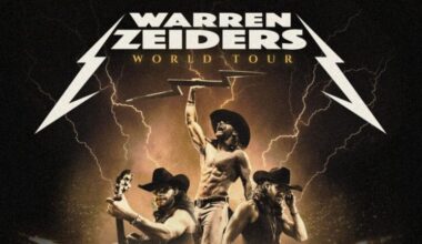 Warren Zeiders Announces Global 2026 World Tour Spanning US, Australia, And Europe