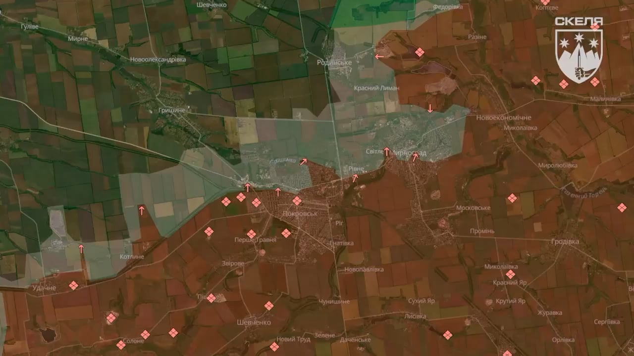 Az ukrán SKALA zászlóalj az orosz propi által 10x elfoglalt Pokrovszkból kívánt boldog új évet.