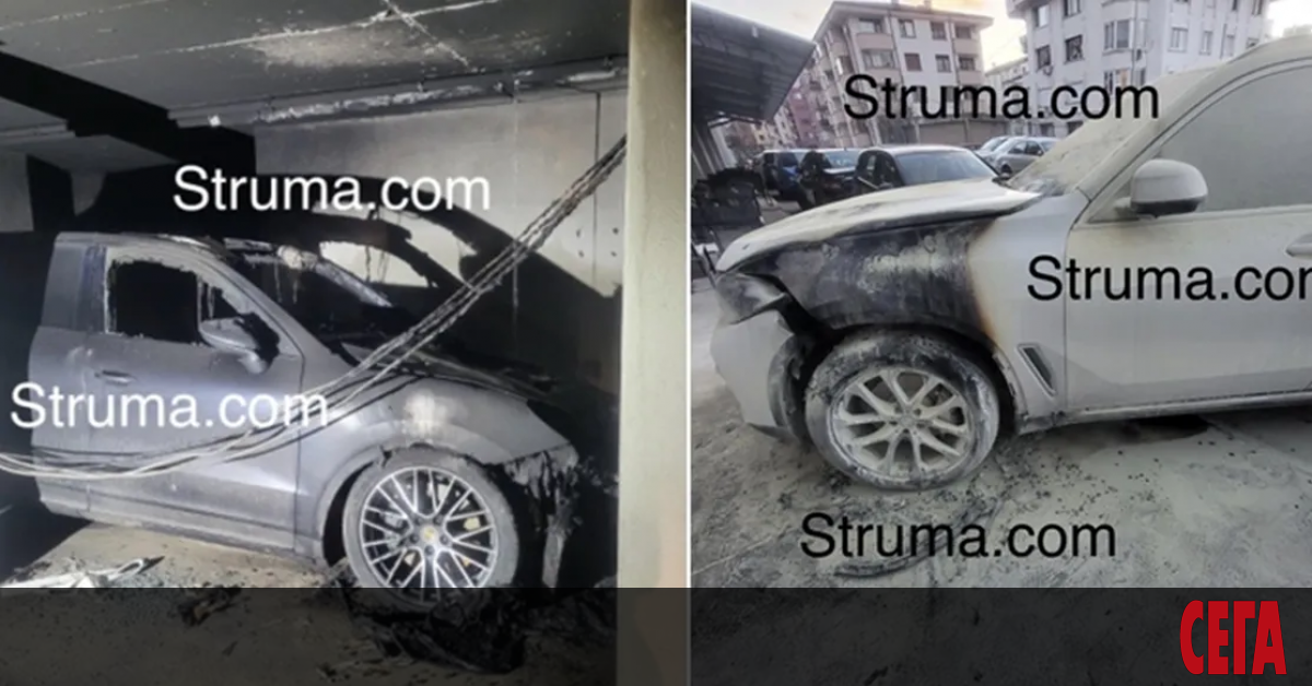 Два луксозни джипа на едно семейство са умишлено опожарени