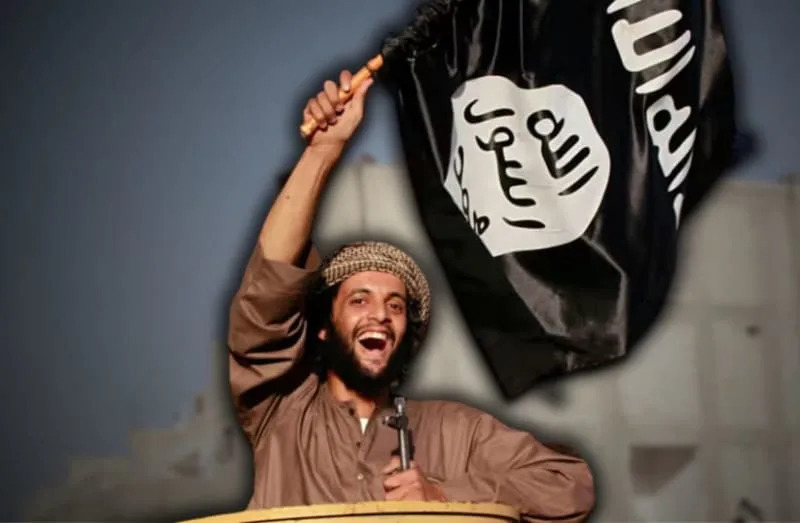 Illustration of ISIS terrorist. (credit: REUTERS)