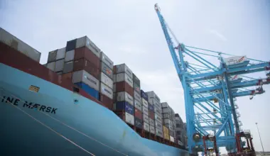 If goods are already in transit when a new tariff goes into effect, they aren't subject to the tariffs. This can create a monthslong lag in tariffs going into effect.