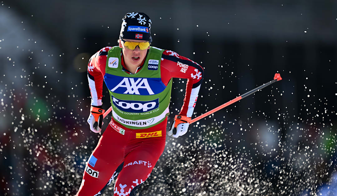 Lars Heggen tok sin første verdenscupseier i Oberhof