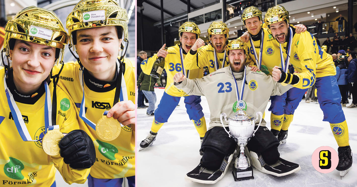 Bandy-VM 2026 • Sveriges matcher och avslagstider